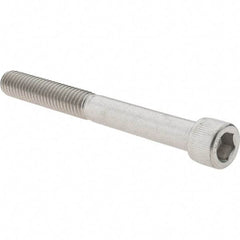 Value Collection - 3/8-16 UNC Hex Socket Drive, Socket Cap Screw - Grade 18-8 Stainless Steel, 3-1/2" Length Under Head - Exact Tool & Supply