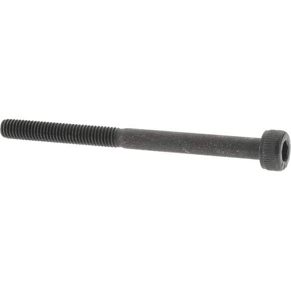 Value Collection - M3x0.50 Metric Coarse Hex Socket Drive, Socket Cap Screw - Grade 12.9 Alloy Steel, Black Oxide Finish, Partially Threaded, 40mm Length Under Head - Exact Tool & Supply