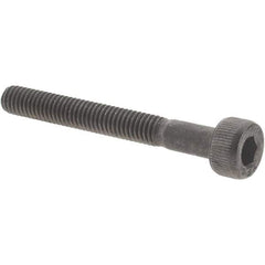 Value Collection - M3x0.50 Metric Coarse Hex Socket Drive, Socket Cap Screw - Grade 12.9 Alloy Steel, Black Oxide Finish, Partially Threaded, 25mm Length Under Head - Exact Tool & Supply