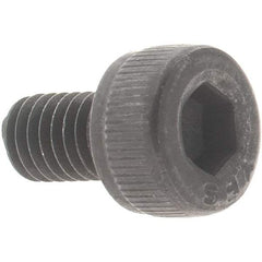 Value Collection - M3x0.50 Metric Coarse Hex Socket Drive, Socket Cap Screw - Grade 12.9 Alloy Steel, Black Oxide Finish, Fully Threaded, 5mm Length Under Head - Exact Tool & Supply