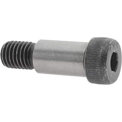 Value Collection - 3/4" Shoulder Diam x 1-1/4" Shoulder Length, 5/8-11 UNC, Hex Socket Shoulder Screw - 4140 Alloy Steel, Uncoated, 1/2" Head Height x 1" Head Diam - Exact Tool & Supply