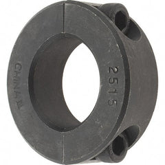 Value Collection - 25mm Bore, Steel, Two Piece Shaft Collar - 1-7/8" Outside Diam - Exact Tool & Supply