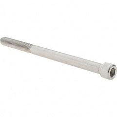 Value Collection - 5/16-18 UNC Hex Socket Drive, Socket Cap Screw - Grade 18-8 & Austenitic A2 Stainless Steel, Partially Threaded, 4-1/2" Length Under Head - Exact Tool & Supply