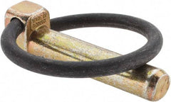 Value Collection - Lynch Pins Pin Diameter (Inch): 7/16 Usable Length (Inch): 1-31/32 - Exact Tool & Supply