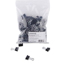 UNIVERSAL - Binder Clips Width (Inch): 0.63 Binder Type: Binder Clip - Exact Tool & Supply