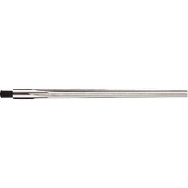 DORMER - 9/64" Diam, 3.63mm Diam Straight Shank, 48mm Flute, Taper Pin Reamer - Exact Tool & Supply