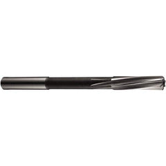 DORMER - 6.4mm Cobalt 6 Flute Chucking Reamer - Exact Tool & Supply