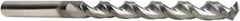 DORMER - 0.4921", 130° Point, Spiral Flute, Cobalt Taper Length Drill Bit - AlCrN Finish, 134mm Flute Length, 205mm OAL, Series A941 - Exact Tool & Supply