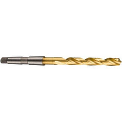 DORMER - 15.25mm, 2MT 118° Point High Speed Steel Taper Shank Drill Bit - Exact Tool & Supply