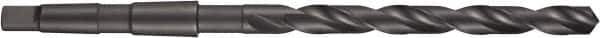 DORMER - 20mm, 2MT 118° Point High Speed Steel Taper Shank Drill Bit - Oxide Finish, 177mm Flute Length, 275mm OAL, Spiral Flute, Series A350 - Exact Tool & Supply