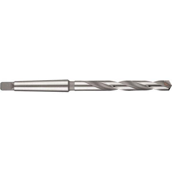 DORMER - 22.5mm, 2MT 118° Point Carbide-Tipped Taper Shank Drill Bit - Exact Tool & Supply