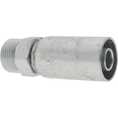 Value Collection - Male Steel Hydraulic Hose Male Rigid Fitting - -10 Hose Size, 5/8" Hose Diam - Exact Tool & Supply
