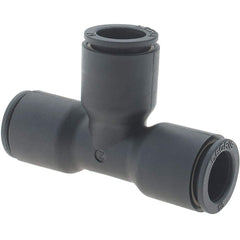 Parker - 10mm Outside Diam, Nylon Push-to-Connect Tube Union Tee - 290 Max psi - Exact Tool & Supply