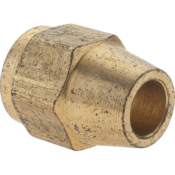Value Collection - 5/16" OD, Brass Nut - Exact Tool & Supply