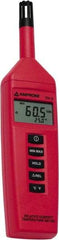 Amprobe - -4 to 140°F, 0 to 100% Humidity Range, Temp and Humidity Recorder - 3% Relative Humidity Accuracy, 0.1% RH, 0.1° F/C Resolution - Exact Tool & Supply