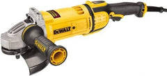 DeWALT - 7" Wheel Diam, 8,500 RPM, Corded Angle & Disc Grinder - 5/8-11 Spindle, 115 Volts, 15 Amps, Rear Exhaust - Exact Tool & Supply