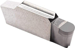 Seco - LCGN, 0.1181" Cutting Width, LF, CBN010 Grade, Single End Multi-Directional Turning Insert - Uncoated, Full Radius - Exact Tool & Supply