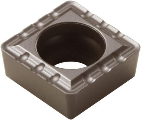 Seco - SCGX120408 P1 Grade DP2000 Carbide Indexable Drill Insert - TiCN/Al2O3 Finish, Square, 1/2" Inscribed Circle - Exact Tool & Supply
