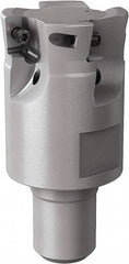 Seco - 32mm Cut Diam, 6mm Max Depth of Cut, Indexable Plunge End Mill - M16 Modular Connection, Multiple Insert Styles, R217.79 Toolholder Style, Through Coolant, Series Turbo 10 - Exact Tool & Supply