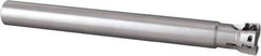 Seco - 250mm Cut Diam, 6mm Max Depth of Cut, 20mm Shank Diam,Indexable Plunge End Mill - Cylindrical Shank, Multiple Insert Styles, R217.79 Toolholder Style, Through Coolant, Series Turbo 10 - Exact Tool & Supply