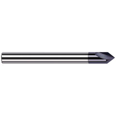 Harvey Tool - 90° 3/16" Diam 2" OAL Pointed Engraving Cutters - Exact Tool & Supply