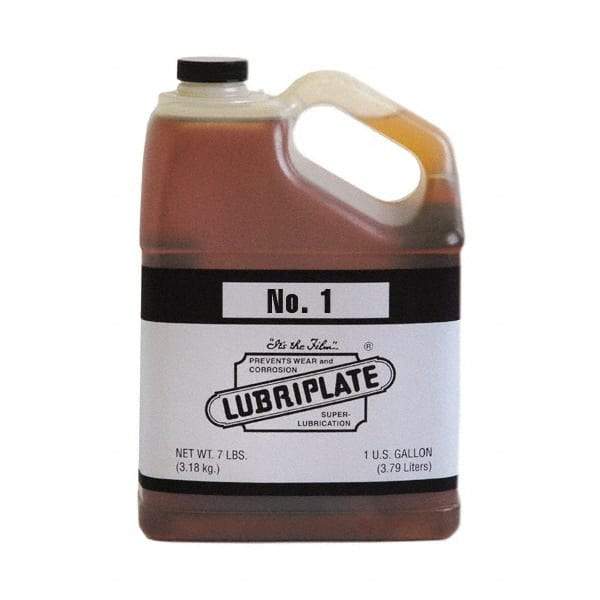 Lubriplate - 1 Gal Jug Mineral Multi-Purpose Oil - SAE 10W, ISO 22, 115 SUS at 100°F - Exact Tool & Supply