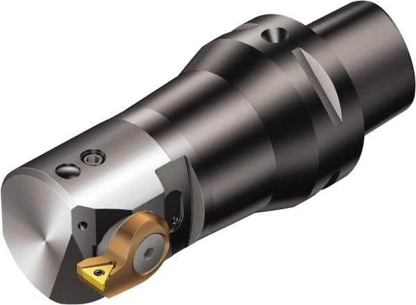 Sandvik Coromant - Right Hand Cut, 35mm Min Bore Diam, Steel Modular Boring Cutting Unit Head - 1.8898" Max Bore Depth, Through Coolant, Compatible with TCMT 1.8(1.5)1825..TC-Cx (1) - Exact Tool & Supply