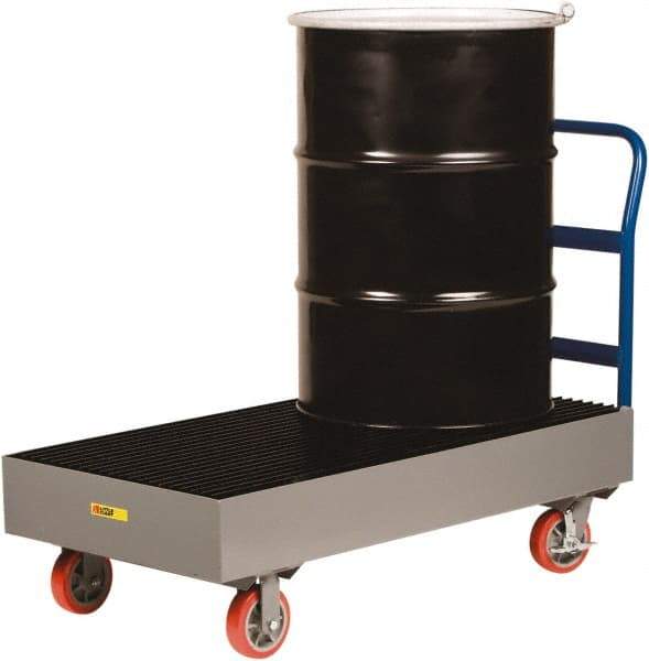 Little Giant - Mobile Spill Containment Type: Spill Control Cart Number of Drums: 2 - Exact Tool & Supply