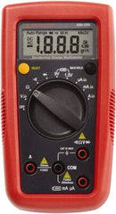 Amprobe - 4018624, CAT III, 600 VAC/VDC, Digital Auto Ranging Manual Ranging Multimeter - 20 mOhm, Measures Voltage, Current, Resistance - Exact Tool & Supply