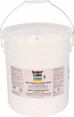 Synco Chemical - 30 Lb Pail Synthetic General Purpose Grease - Translucent White, Food Grade, 450°F Max Temp, NLGIG 2, - Exact Tool & Supply