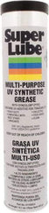 Synco Chemical - 14.1 oz Cartridge Synthetic Grease Cartridge - Translucent White, Food Grade, 450°F Max Temp, NLGIG 2, - Exact Tool & Supply