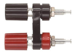 Pomona - Black Electrical Test Equipment Assembly - Use with 1.57-6.35" Panels - Exact Tool & Supply