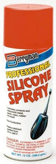 Berryman Products - 12 oz Aerosol Automotive Professional Silicone Spray - Light Hydrotreated Naphtha - Exact Tool & Supply
