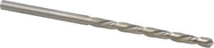 Chicago-Latrobe - #28 118° High Speed Steel Jobber Drill - Bright Finish, Left Hand Cut, Spiral Flute, Straight Shank, 2-7/8" OAL, Standard Point - Exact Tool & Supply