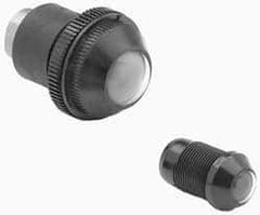 Norgren - 1/8" Female NPTF Bottom Rotowink Pressure Indicator - 10 to 125 psiG, Black Unactuated Color & Red Actuated Color - Exact Tool & Supply