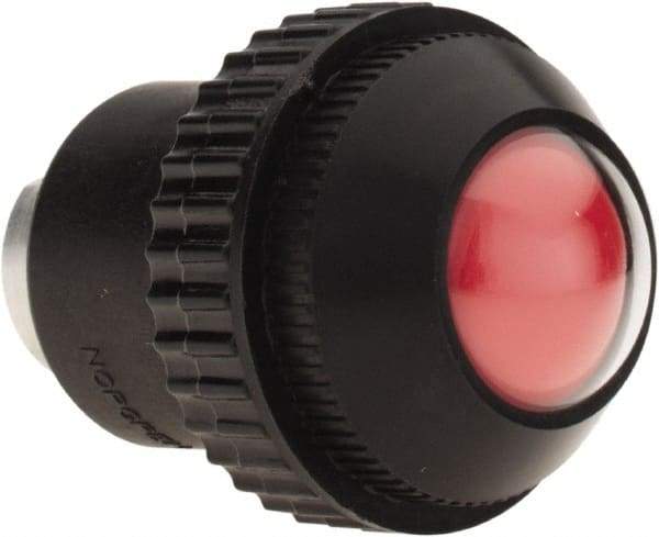 Norgren - 1/8" Female NPTF Bottom Rotowink Pressure Indicator - 10 to 125 psiG, Red Unactuated Color & Green Actuated Color - Exact Tool & Supply