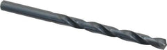 Chicago-Latrobe - Letter G 135° High Speed Steel Jobber Drill - Oxide Finish, Right Hand Cut, Spiral Flute, Straight Shank, 4-1/8" OAL, Split Point - Exact Tool & Supply