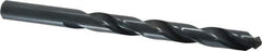 Chicago-Latrobe - Letter X 135° High Speed Steel Jobber Drill - Oxide Finish, Right Hand Cut, Spiral Flute, Straight Shank, 5-1/8" OAL, Split Point - Exact Tool & Supply