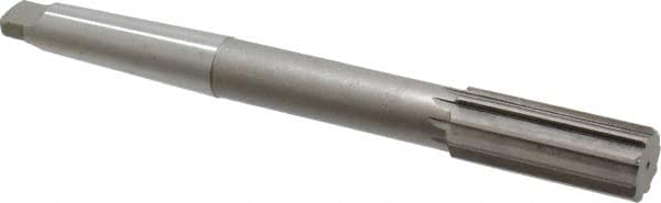 Interstate - 1-3/32" High Speed Steel 10 Flute Chucking Reamer - Exact Tool & Supply