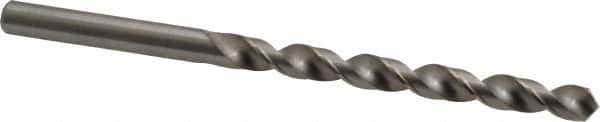 Chicago-Latrobe - #1 118° High Speed Steel Jobber Drill - Bright Finish, Right Hand Cut, Spiral Flute, Straight Shank, 3-7/8" OAL, Standard Point - Exact Tool & Supply