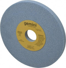 Norton - 7" Diam x 1-1/4" Hole x 1/2" Thick, J Hardness, 46 Grit Surface Grinding Wheel - Aluminum Oxide, Type 1, Coarse Grade, 3,600 Max RPM, No Recess - Exact Tool & Supply