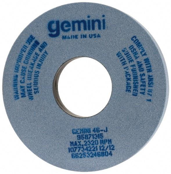 Norton - 14" Diam x 5" Hole x 1-1/2" Thick, J Hardness, 46 Grit Surface Grinding Wheel - Aluminum Oxide, Type 1, Coarse Grade, 2,320 Max RPM, No Recess - Exact Tool & Supply