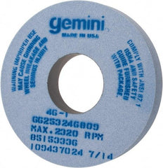Norton - 14" Diam x 5" Hole x 2" Thick, I Hardness, 46 Grit Surface Grinding Wheel - Aluminum Oxide, Type 1, Coarse Grade, 2,320 Max RPM, No Recess - Exact Tool & Supply
