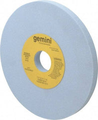 Norton - 7" Diam x 1-1/4" Hole x 1/2" Thick, H Hardness, 80 Grit Surface Grinding Wheel - Aluminum Oxide, Type 1, Medium Grade, 3,600 Max RPM, No Recess - Exact Tool & Supply