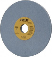 Norton - 8" Diam x 1-1/4" Hole x 1/2" Thick, H Hardness, 60 Grit Surface Grinding Wheel - Aluminum Oxide, Type 1, Medium Grade, 3,600 Max RPM, No Recess - Exact Tool & Supply