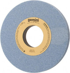 Norton - 10" Diam x 3" Hole x 1" Thick, H Hardness, 46 Grit Surface Grinding Wheel - Aluminum Oxide, Type 1, Coarse Grade, 2,480 Max RPM, No Recess - Exact Tool & Supply