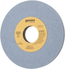 Norton - 12" Diam x 3" Hole x 1" Thick, H Hardness, 46 Grit Surface Grinding Wheel - Aluminum Oxide, Type 1, Coarse Grade, 2,070 Max RPM, No Recess - Exact Tool & Supply