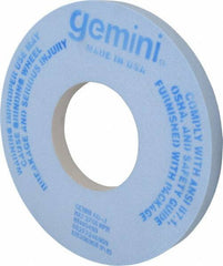 Norton - 12" Diam x 5" Hole x 1" Thick, J Hardness, 60 Grit Surface Grinding Wheel - Aluminum Oxide, Type 1, Medium Grade, 2,705 Max RPM, No Recess - Exact Tool & Supply