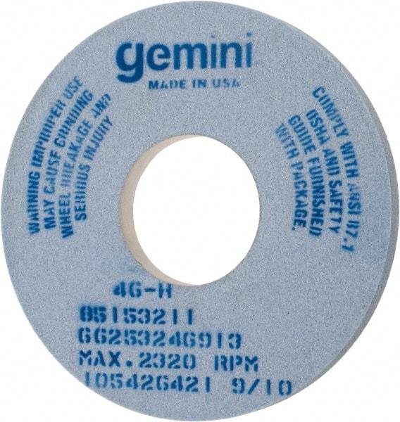 Norton - 14" Diam x 5" Hole x 1" Thick, H Hardness, 46 Grit Surface Grinding Wheel - Aluminum Oxide, Type 1, Coarse Grade, 2,320 Max RPM, No Recess - Exact Tool & Supply