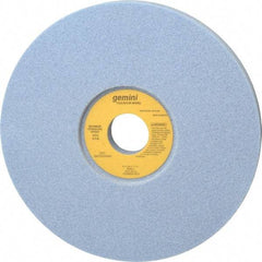 Norton - 8" Diam x 1-1/4" Hole x 3/4" Thick, J Hardness, 46 Grit Surface Grinding Wheel - Aluminum Oxide, Type 5, Coarse Grade, 3,600 Max RPM, One-Side Recess - Exact Tool & Supply